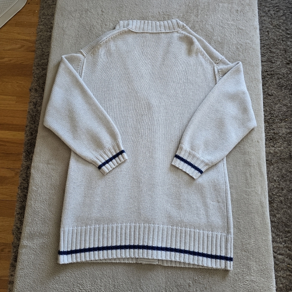 Aritzia Wilfred Free Velzen Merino Wool Oversized Grandpa Sweater size S - Picture 10 of 16